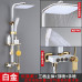 Official Authentic Shower Set Rain Sprinkler Hot Cold Tap Bathroom Temperate Control Faucet
