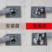 Twouse Odor Shield Drain Pipe AntiBackflow Water Spill Under Pipe Connector