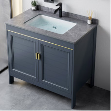 Aluminum Space Bathroom Cabinet Combination