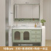 Oak Bathroom Cabinet Ceramic Sink Wash Basin Vanity Oak Bathroom Cabinet Ceramic Sink Wash Basin Vanity