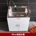 Stainless Steel Laundry Sink Cabinet with Wash Basin and Wooden Bathroom Cabinet Stainless Steel Laundry Sink Cabinet with Wash Basin and Wooden Bathroom Cabinet