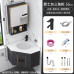 Triangle Space Aluminum Bathroom Vanity Sink Combo Triangle Space Aluminum Bathroom Vanity Sink Combo