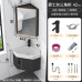Triangle Space Aluminum Bathroom Vanity Sink Combo Triangle Space Aluminum Bathroom Vanity Sink Combo