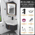 Triangle Space Aluminum Bathroom Vanity Sink Combo Triangle Space Aluminum Bathroom Vanity Sink Combo