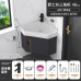 Triangle Space Aluminum Bathroom Vanity Sink Combo Triangle Space Aluminum Bathroom Vanity Sink Combo