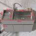 Stainless Steel Laundry Tub Sink Balcony Cabinet