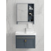Modern minimalist space aluminum bathroom cabinet washroom balcony wash basin cabinet wash face basin wash table sink basin