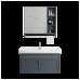 Modern minimalist space aluminum bathroom cabinet washroom balcony wash basin cabinet wash face basin wash table sink basin