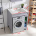AllinOne Quartz Countertop Washer Cabinet