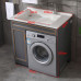 AllinOne Quartz Countertop Washer Cabinet