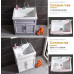 European Style Ceramic Balcony Washing Cabinet Combination Bathroom Cabinet