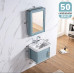 Mediterranean Style Bathroom Cabinet Combination Simple PVC Wash Table Mediterranean Style Bathroom Cabinet Combination Simple PVC Wash Table