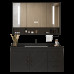 Light Luxury Stone Bathroom Cabinet Set Solid Wood Modern Simple Bathroom Sink Vanity Set Light Luxury Stone Bathroom Cabinet Set Solid Wood Modern Simple Bathroom Sink Vanity Set
