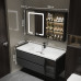 Modern Minimalist Bathroom Cabinet Combination Ceramic Allinone Washbasin Facewash Sink Luxurious Wash Hand Basin Set
