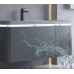 Modern One Piece Bathroom Vanity Set