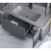 Modern One Piece Bathroom Vanity Set