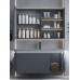 Modern One Piece Bathroom Vanity Set