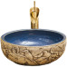 Ceramic Art Washbasin Retro Single Basin Facial Washbasin Home Ceramic Art Washbasin Retro Single Basin Facial Washbasin Home