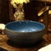 Ceramic Art Washbasin Retro Single Basin Facial Washbasin Home Ceramic Art Washbasin Retro Single Basin Facial Washbasin Home