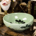 Ceramic Art Washbasin Retro Single Basin Facial Washbasin Home Ceramic Art Washbasin Retro Single Basin Facial Washbasin Home