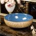 Ceramic Art Washbasin Retro Single Basin Facial Washbasin Home Ceramic Art Washbasin Retro Single Basin Facial Washbasin Home
