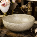 Ceramic Art Washbasin Retro Single Basin Facial Washbasin Home Ceramic Art Washbasin Retro Single Basin Facial Washbasin Home