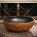 Ceramic Art Washbasin Retro Single Basin Facial Washbasin Home Ceramic Art Washbasin Retro Single Basin Facial Washbasin Home