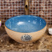 Ceramic Art Washbasin Retro Single Basin Facial Washbasin Home Ceramic Art Washbasin Retro Single Basin Facial Washbasin Home