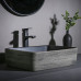 Black Ceramic Basin Vintage Washbasin Bathroom Sink Facewash Basin Balcony Water Basin Outdoor Basin Black Ceramic Basin Vintage Washbasin Bathroom Sink Facewash Basin Balcony Water Basin Outdoor Basin