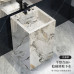 Integrated Marble Pillar Washbasins Outdoor Balcony Sink