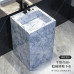 Integrated Marble Pillar Washbasins Outdoor Balcony Sink