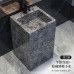 Integrated Marble Pillar Washbasins Outdoor Balcony Sink
