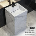Integrated Marble Pillar Washbasins Outdoor Balcony Sink