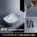 Nordic Minimalism Ceramic Sink for Home Wash Basin Nordic Minimalism Ceramic Sink for Home Wash Basin