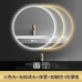 Circular LED Smart Bathroom Mirrors with Lights Fogproof Illuminated Wall Mounted Mirrors