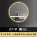 Circular LED Smart Bathroom Mirrors with Lights Fogproof Illuminated Wall Mounted Mirrors