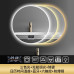 Circular LED Smart Bathroom Mirrors with Lights Fogproof Illuminated Wall Mounted Mirrors
