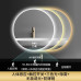 Circular LED Smart Bathroom Mirrors with Lights Fogproof Illuminated Wall Mounted Mirrors