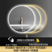 Circular LED Smart Bathroom Mirrors with Lights Fogproof Illuminated Wall Mounted Mirrors