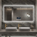 Smart Bathroom Mirror Touch Screen LED WallMounted Washbasin