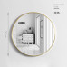 Nordic Minimalist Bathroom Mirror and Shelf