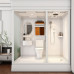 Integrated Bathroom Shower Enclosure Toilet Glass Partition Rural Bathing Room