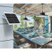 Solar Outdoor Pendant Lamp Villa Balcony Waterproof Courtyard Cool Pavilion High Power Domestic Pavilion Street Light