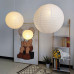 Japanese Orb Paper Lantern Bedroom Dining Room Hanging Pendant Lamp Japanese Orb Paper Lantern Bedroom Dining Room Hanging Pendant Lamp