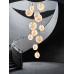 Modern Minimalist Nordic Luxury New Chinese Style Full Copper Onyx Villa Rotating Creative Pendant Lamp Modern Minimalist Nordic Luxury New Chinese Style Full Copper Onyx Villa Rotating Creative Pendant Lamp