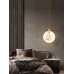 Modern Minimalist Nordic Luxury New Chinese Style Full Copper Onyx Villa Rotating Creative Pendant Lamp Modern Minimalist Nordic Luxury New Chinese Style Full Copper Onyx Villa Rotating Creative Pendant Lamp