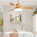 Nordic Wooden Fan Light Dining Pendant Ceiling Fan Bedroom Pendant Lamp Nordic Wooden Fan Light Dining Pendant Ceiling Fan Bedroom Pendant Lamp