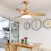 Nordic Wooden Fan Light Dining Pendant Ceiling Fan Bedroom Pendant Lamp Nordic Wooden Fan Light Dining Pendant Ceiling Fan Bedroom Pendant Lamp