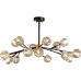 Luxury Crystal Chandelier Copper Modern Minimalist Dining Living Bedroom Pendant Lamp Luxury Crystal Chandelier Copper Modern Minimalist Dining Living Bedroom Pendant Lamp