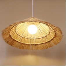 Rattan Straw Hat Lamp Cafe Tea Room Dining Restaurant Grill Pendant Lamp Rattan Straw Hat Lamp Cafe Tea Room Dining Restaurant Grill Pendant Lamp